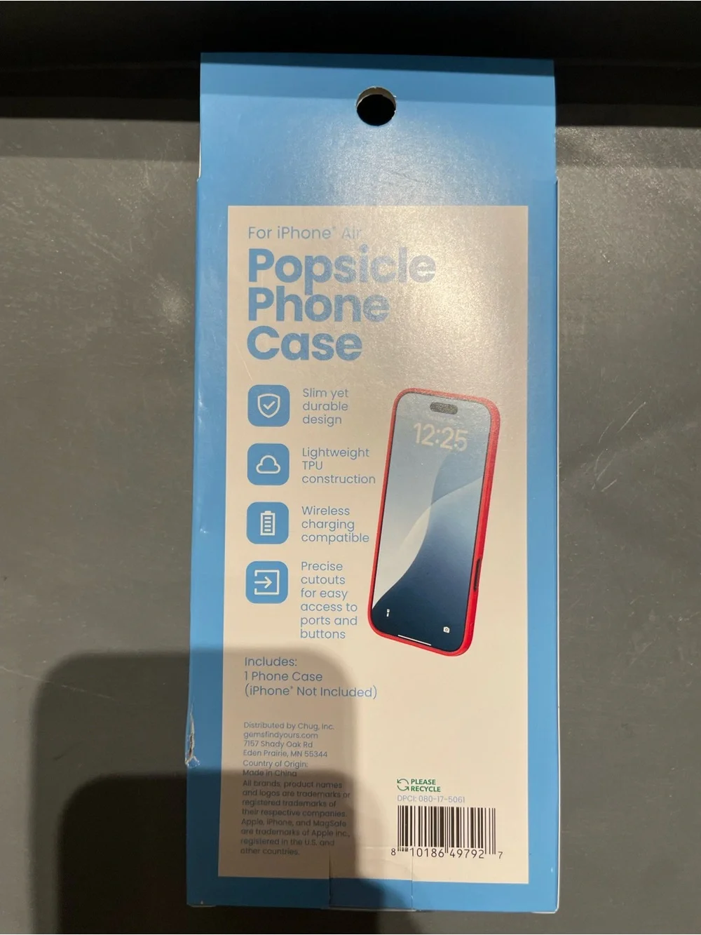 GEMS iPhone Air Popsicle Phone Case New